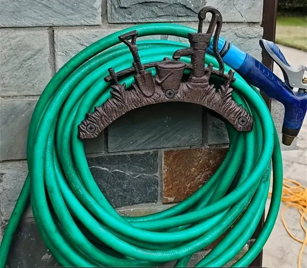 porta mangueira poço de Água